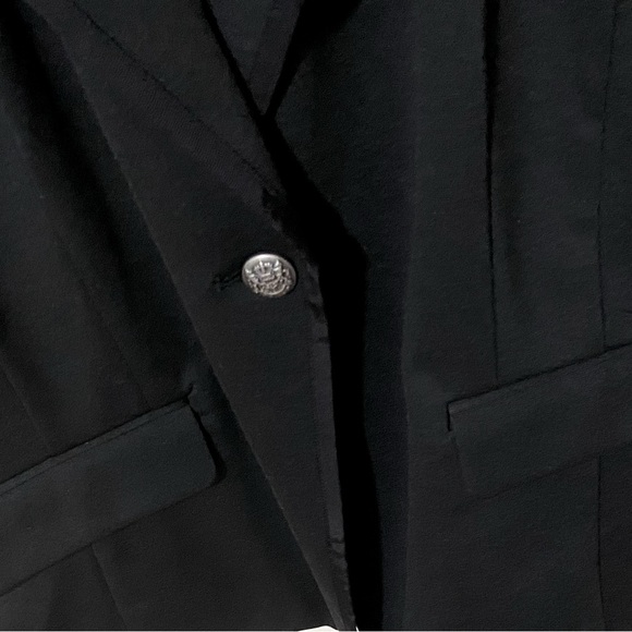 ELLEN TRACY Inverted Notched Lapel Blazer/Jacket Single Button Closure Sz M - Picture 3 of 4